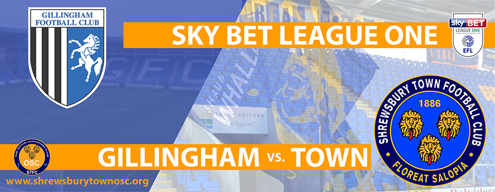 Shrewsbury Town OSC Away Travel - Gillingham
