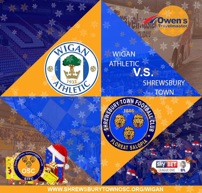 Shrewsbury Town OSC Away Travel - Wigan