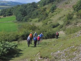 Rambling in Derbyshire